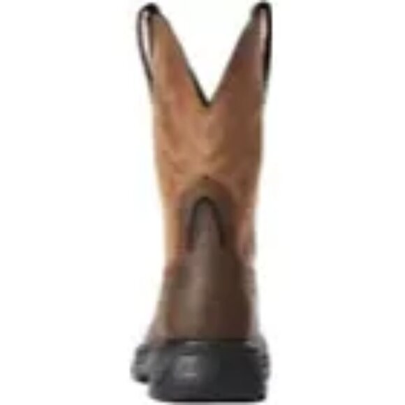 Ariat® Men\'s Rye Brown Big Rig Soft Toe Western Work Boot NEW 10033963  wide EE